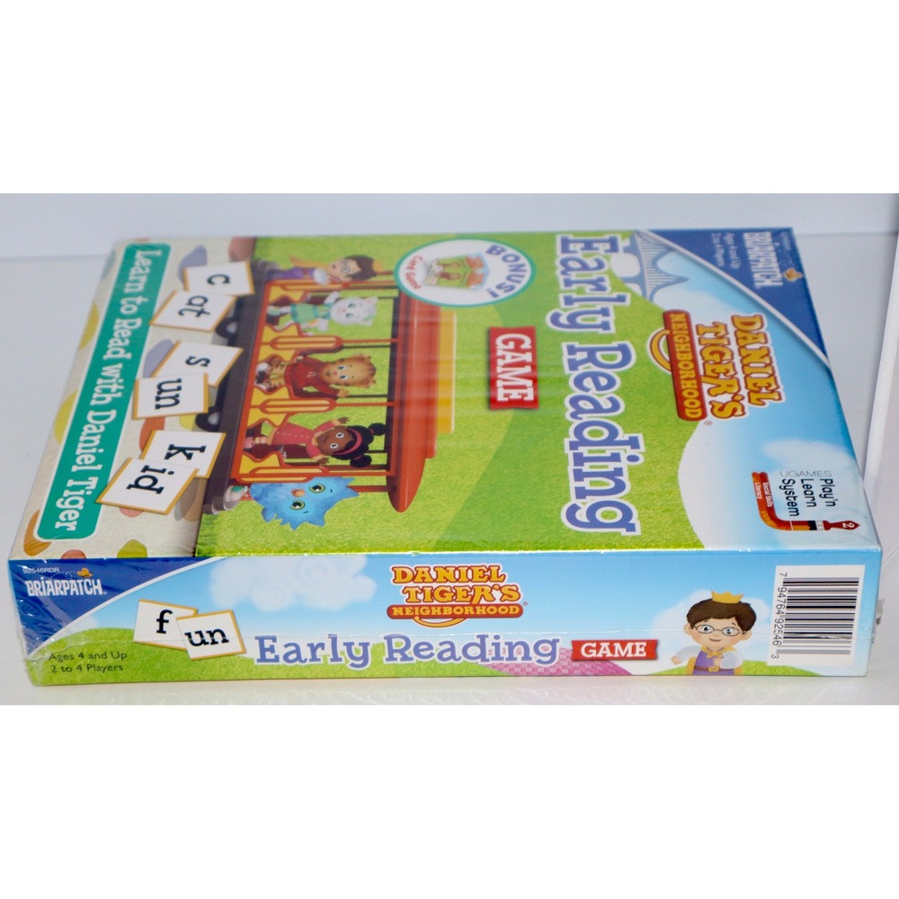 Daniel Tiger Neighborhood Early Reading Game Briarpatch PBS Kids New 92546RDR - Picture 3 of 8